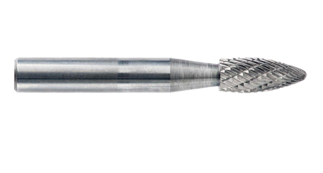 פצירת וידיה מסתובבת' MENLO 76984 F4 SH-1M Double Cut Bur 60429
