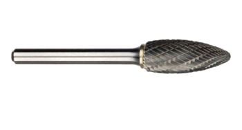 פצירת וידיה מסתובבת' MENLO 61004 F10 SH-6M Double Cut Bur 60432