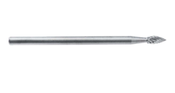 פצירת וידיה מסתובבת' MENLO 40614 F2(1)L SH-41L2 Double Cut Bur 34985