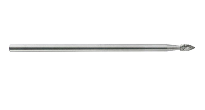 פצירת וידיה מסתובבת'MENLO 40624 F2(1)XL SH-41L3 Double Cut Bur 34988