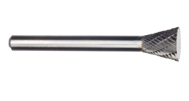 פצירת וידיה מסתובבת' 12 MENLO    61204   IC SN-8M Double Cut Bur 60576