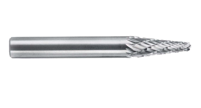 פצירת וידיה מסתובבת' (2)2 MENLO 30884 T SL-42M Double Cut Bur 60460