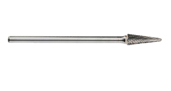פצירת וידיה מסתובבת' MENLO 46734 T 4 L SL-1ML4 Double Cut Bur 60470