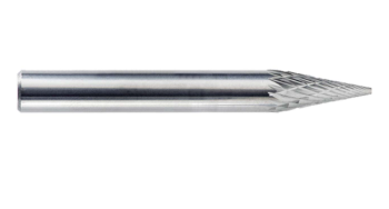 פצירת וידיה מסתובבת' (1)4 MENLO 61064 CO SM-1M Double Cut Bur 60501