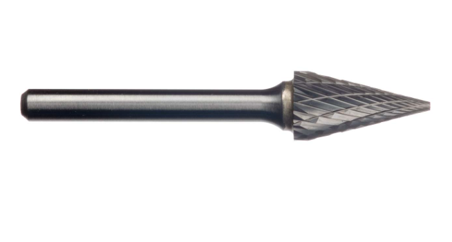 פצירת וידיה מסתובבת' 6 MENLO 61104 CO SM-4M Double Cut Bur 60504